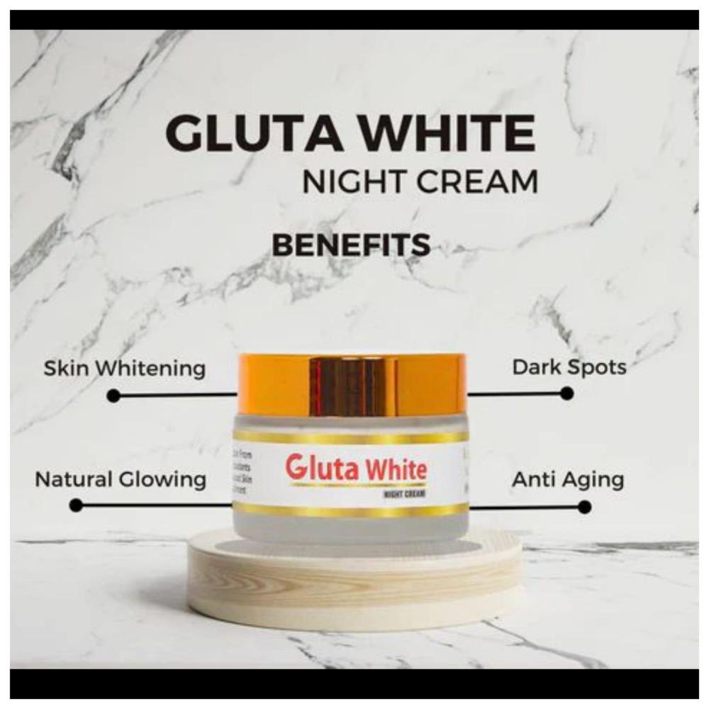 Gluta White Anti-Aging Night Face Cream Whitening (50 ml)