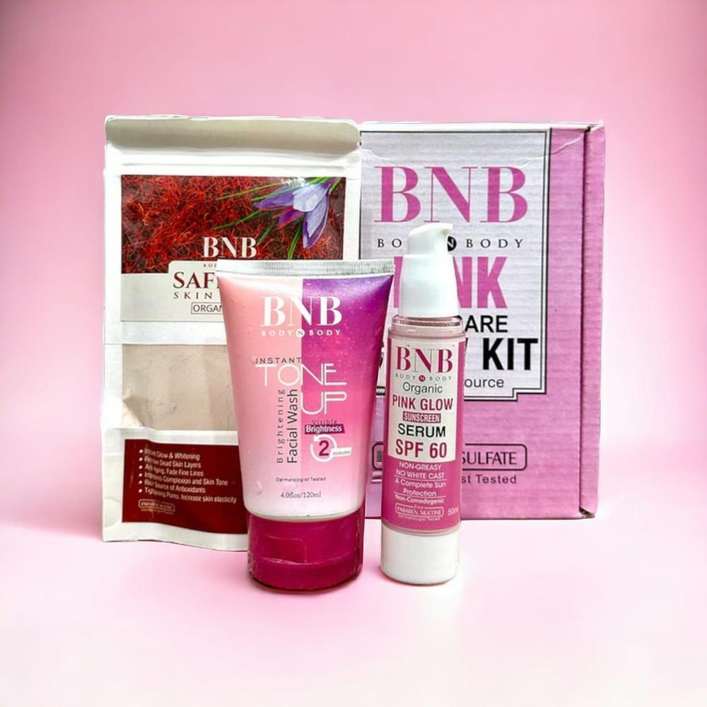 BNB Pink  Glow Fical Kit