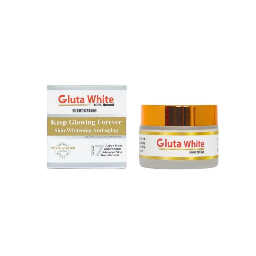 Gluta White Anti-Aging Night Face Cream Whitening (50 ml)